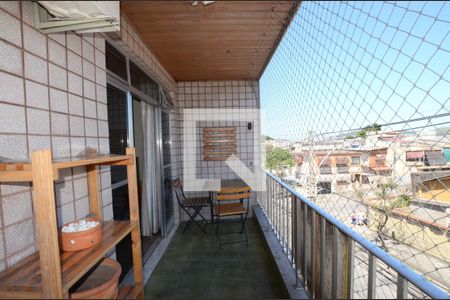 Varanda da Sala de apartamento à venda com 3 quartos, 92m² em Irajá, Rio de Janeiro