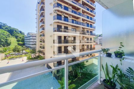 Varanda de apartamento para alugar com 3 quartos, 100m² em Enseada, Guarujá