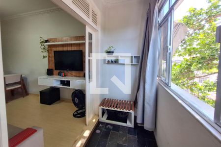 Varanda da Sala de apartamento à venda com 2 quartos, 76m² em Fonseca, Niterói