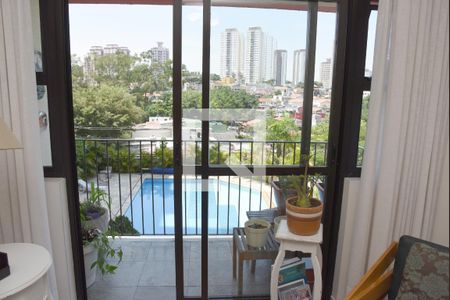 Varanda da Sala de apartamento à venda com 3 quartos, 79m² em Vila Campo Grande, São Paulo