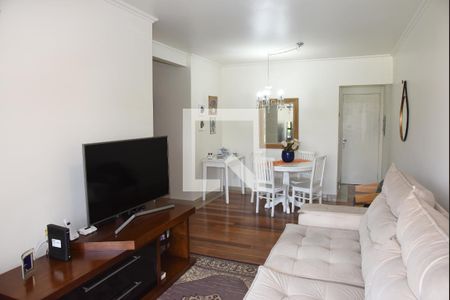 Sala de apartamento à venda com 3 quartos, 79m² em Vila Campo Grande, São Paulo