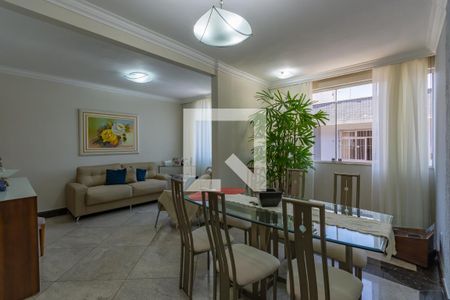 Sala de jantar de apartamento à venda com 4 quartos, 180m² em Castelo, Belo Horizonte