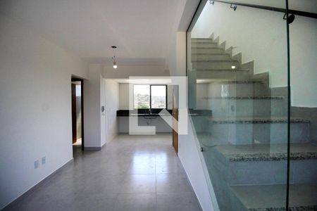 Sala de apartamento à venda com 2 quartos, 110m² em São Geraldo, Belo Horizonte