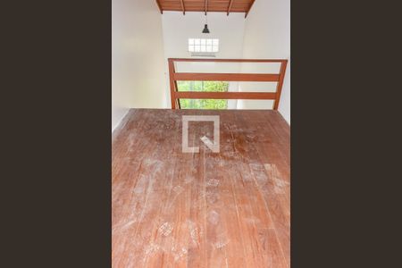 Sala / Quarto (Mezanino) / Cozinha de apartamento para alugar com 1 quarto, 64m² em Saco dos Limões, Florianópolis