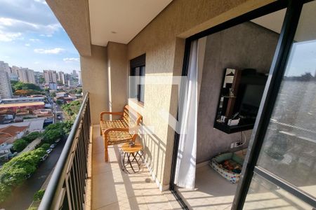 Sacada de apartamento para alugar com 2 quartos, 55m² em Santa Cruz do Jose Jacques, Ribeirão Preto