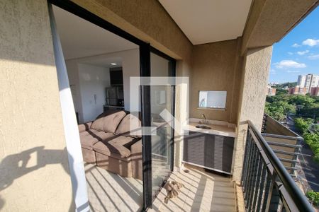 Sacada de apartamento para alugar com 2 quartos, 55m² em Santa Cruz do Jose Jacques, Ribeirão Preto