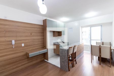 Sala/Cozinha de apartamento à venda com 2 quartos, 48m² em Vila Granada, São Paulo