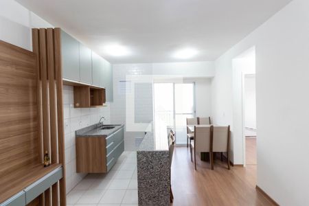 Sala/Cozinha de apartamento à venda com 2 quartos, 48m² em Vila Granada, São Paulo