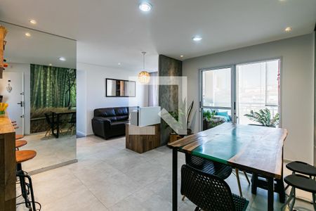 Sala de apartamento para alugar com 3 quartos, 64m² em Vila Fernandes, São Paulo