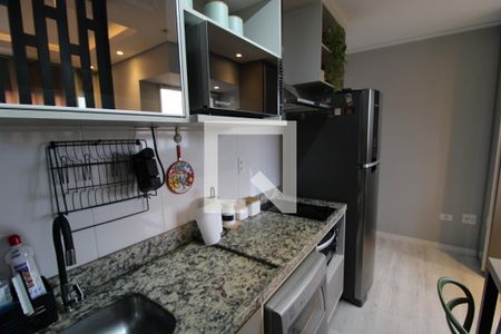 Sala/Cozinha de apartamento para alugar com 1 quarto, 32m² em Vila Dom Pedro Ii, São Paulo