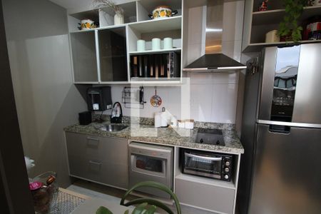 Sala/Cozinha de apartamento para alugar com 1 quarto, 32m² em Vila Dom Pedro Ii, São Paulo