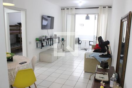 Sala de apartamento para alugar com 1 quarto, 64m² em Centro, São Vicente