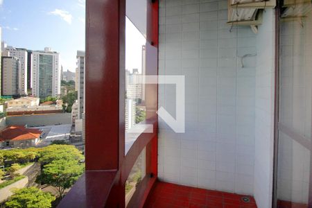 Varanda do Quarto de kitnet/studio para alugar com 1 quarto, 40m² em Funcionários, Belo Horizonte