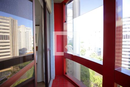 Varanda do Quarto de kitnet/studio para alugar com 1 quarto, 40m² em Funcionários, Belo Horizonte