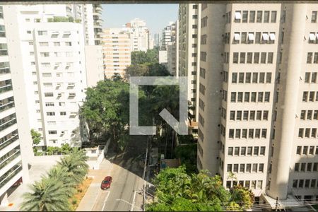 Sala - Vista de apartamento à venda com 3 quartos, 110m² em Jardim Paulista, São Paulo