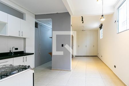 Studio - Dormitório / Cozinha de casa para alugar com 1 quarto, 36m² em Chácara Califórnia, São Paulo