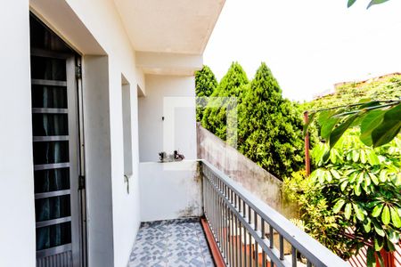 Varanda da Sala de casa à venda com 4 quartos, 192m² em Vila Curuçá, Santo André