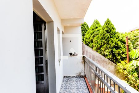 Varanda da Sala de casa à venda com 4 quartos, 192m² em Vila Curuçá, Santo André