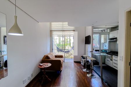 Sala de apartamento à venda com 1 quarto, 55m² em Vila Mariana, São Paulo