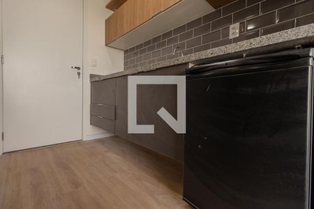 Cozinha de apartamento para alugar com 1 quarto, 24m² em Vila Mariana, São Paulo