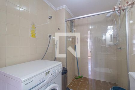 Banheiro/Lavanderia de apartamento para alugar com 1 quarto, 41m² em Centro, Curitiba