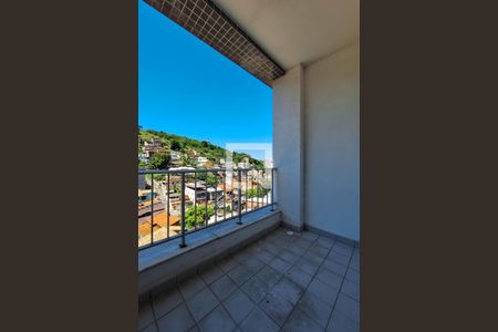 Varanda da Sala de apartamento para alugar com 2 quartos, 61m² em Santa Rosa, Niterói