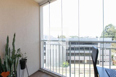 Varanda da Sala de apartamento à venda com 2 quartos, 54m² em Vila Santana, São Paulo