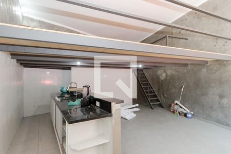 Sala/ Cozinha de kitnet/studio para alugar com 2 quartos, 62m² em Granja Julieta, São Paulo