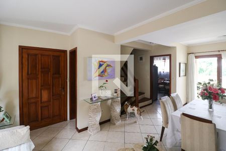 Sala de casa de condomínio à venda com 3 quartos, 276m² em Cristal, Porto Alegre