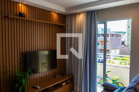 Sala de apartamento à venda com 2 quartos, 64m² em Vila Industrial, Campinas
