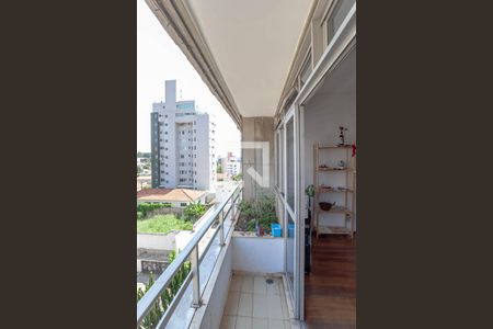 Varanda da sala 1  de apartamento à venda com 3 quartos, 144m² em São José, Belo Horizonte