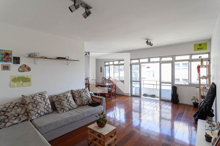 Sala 1 de apartamento à venda com 3 quartos, 144m² em São José, Belo Horizonte