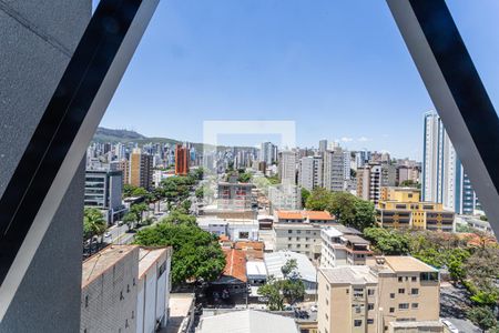 Vista da Suíte de apartamento à venda com 2 quartos, 68m² em São Pedro, Belo Horizonte