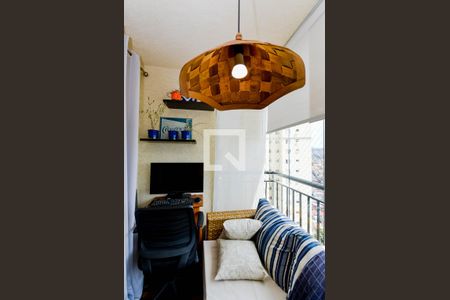 Varanda da Sala de apartamento à venda com 2 quartos, 64m² em Picanço, Guarulhos