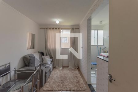 Sala de apartamento para alugar com 2 quartos, 50m² em Loteamento Parque São Martinho, Campinas