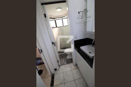 Banheiro da Suíte de apartamento à venda com 1 quarto, 31m² em Vila Suzana, São Paulo