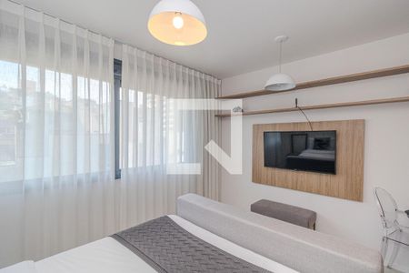 Sala/Quarto de apartamento à venda com 1 quarto, 26m² em Mont’serrat, Porto Alegre