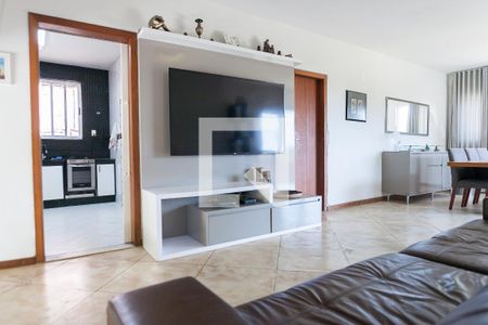 sala de casa de condomínio à venda com 3 quartos, 195m² em Vale das Araras, Nova Lima