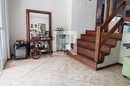 sala visita de casa de condomínio à venda com 3 quartos, 195m² em Vale das Araras, Nova Lima