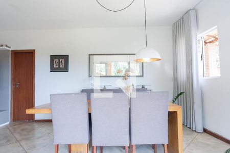 Sala de Jantar de casa de condomínio à venda com 3 quartos, 195m² em Vale das Araras, Nova Lima