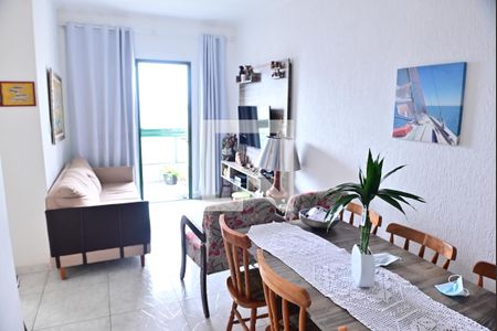 Sala de apartamento para alugar com 2 quartos, 69m² em Guilhermina, Praia Grande