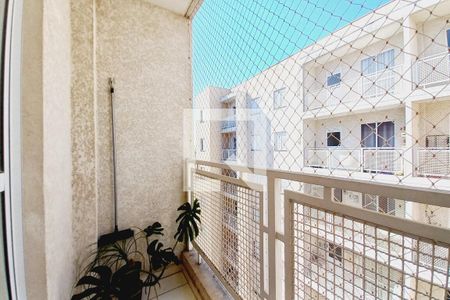 Varanda da Sala  de apartamento à venda com 2 quartos, 53m² em Jardim das Bandeiras, Campinas