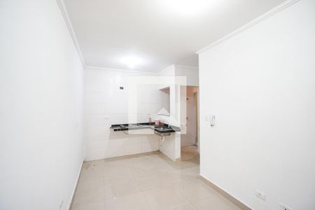 Sala e cozinha de apartamento à venda com 1 quarto, 38m² em Penha de França, São Paulo