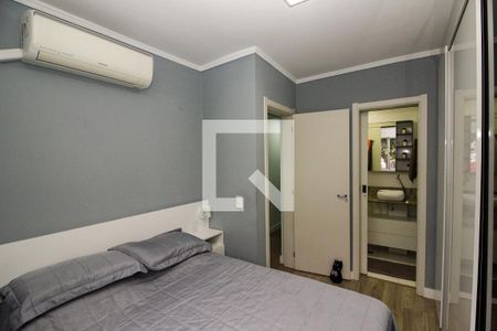 Quarto Suíte de apartamento à venda com 3 quartos, 61m² em Cristal, Porto Alegre