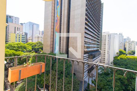 Sacada de apartamento à venda com 1 quarto, 42m² em Jardim Paulista, São Paulo