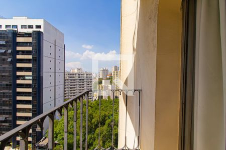 Sacada de apartamento à venda com 1 quarto, 42m² em Jardim Paulista, São Paulo