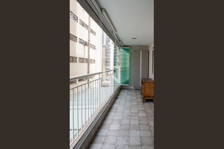 Varanda de apartamento para alugar com 1 quarto, 50m² em República, São Paulo