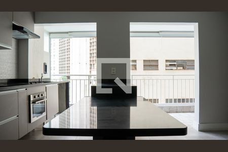 Sala de apartamento para alugar com 1 quarto, 50m² em República, São Paulo