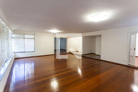 Sala 1 de apartamento à venda com 4 quartos, 260m² em Carmo, Belo Horizonte