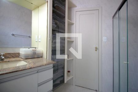 Banheiro da Suíte de apartamento à venda com 3 quartos, 150m² em Carmo, Belo Horizonte